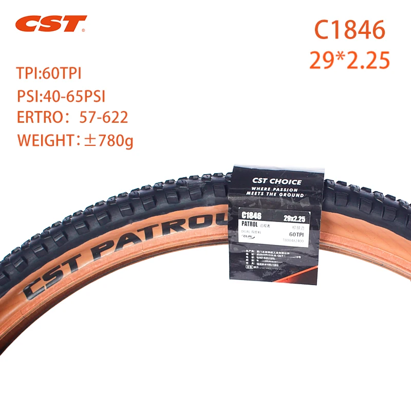 CST PATROL-Mountain Bicycle Tire, Cross-Country MTB Bike