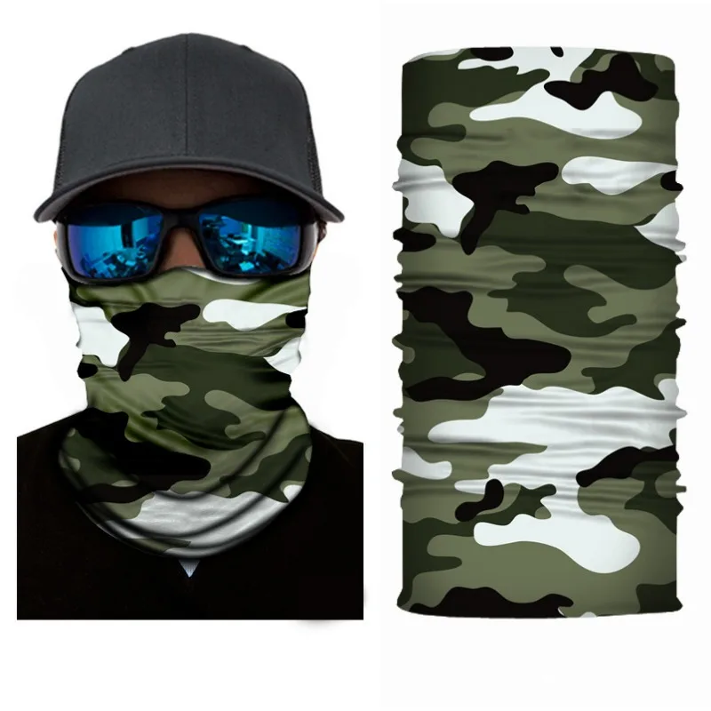 

Camouflage Cycling Face Mask Tactical Military Scarf Neck Gaiter Men Seamless Bandana Women Headband Balaclava Tube Face Shield