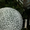 Handcrafted Round Flat Metal Plate Retro Dessert Cake Bread Plate Decorative Antique Serving Tray With Wood Handles Restaurant 2