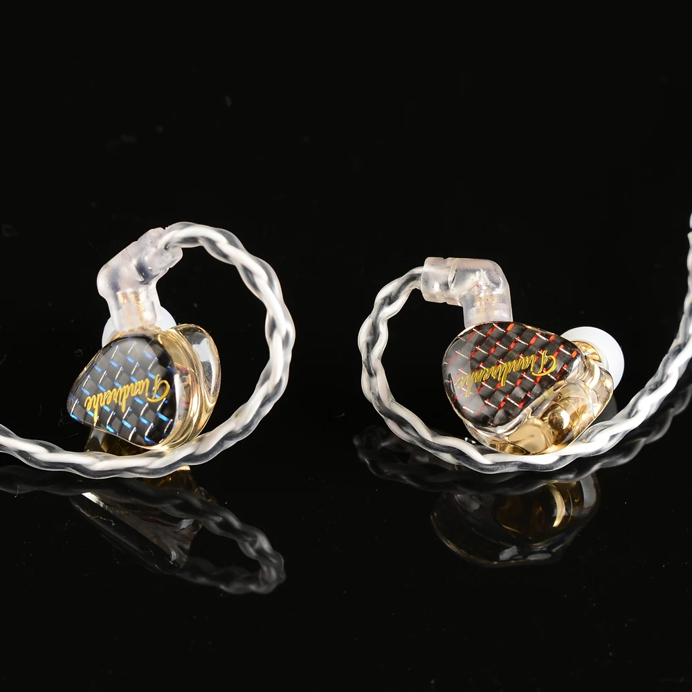 Nova Td08 Alta Fidelidade Tuning Boca Fones de Ouvido 0.78 2pin Resina Personalizado Febre Iem para Qdc Huawei Dinâmico com Fones dj Palco - Image 2