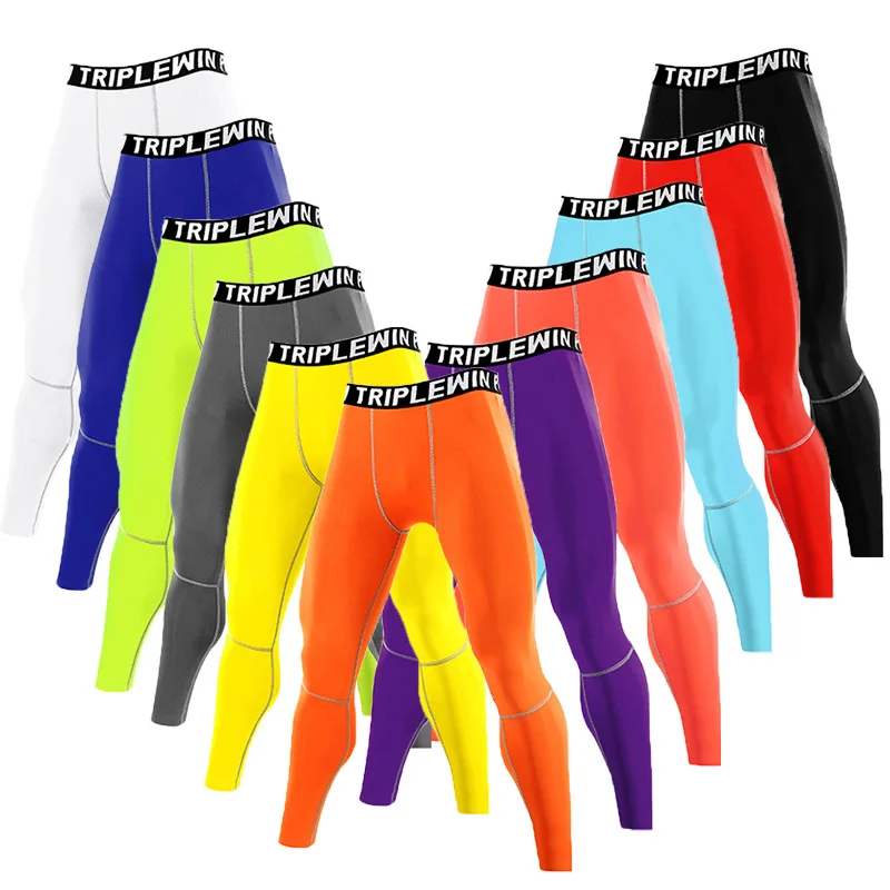Summer Spring Autumn Men Outdoor Running Tights GYM Pants Male Basketball Football Soccer Fitness Exercise Sport Long Legging 68