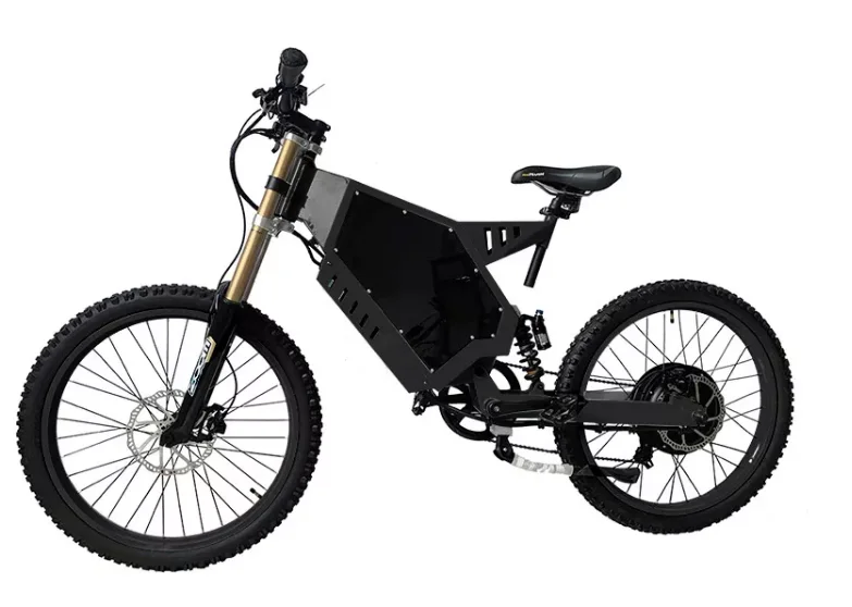 Steel Frame SS10 72v 5000w 40.6ah Battery Bomber 80km/h High Speed Electric Bike off Road Electric Motorcycle Bike