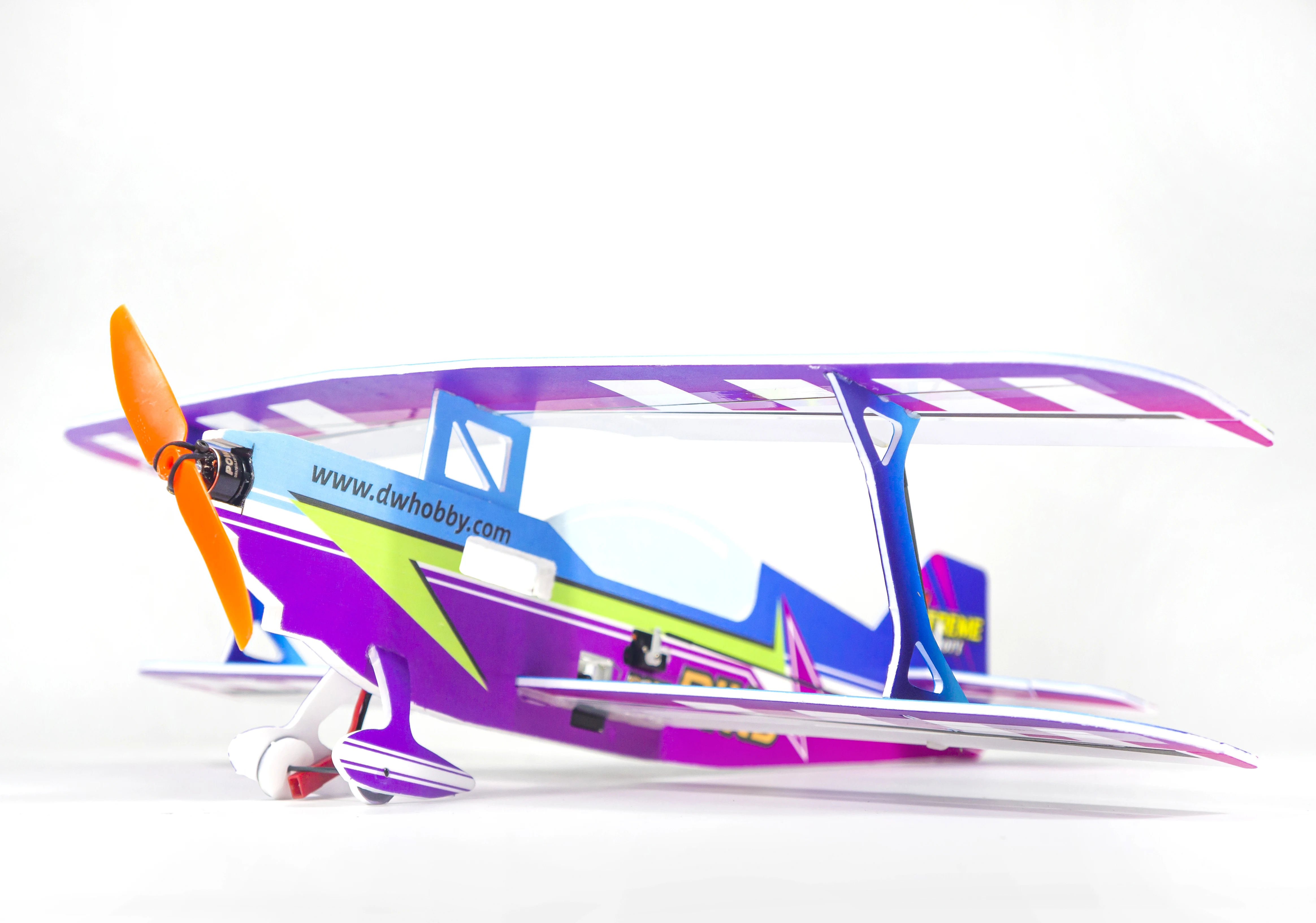 Micro Indoor PP Schaumstoff KIT Sport 3D Doppeldecker 450mm Spannweite Pitts Leichtestes RC Flugzeugmodell RC MODELL HOBBY SPIELZEUG BESTSELLER FLUGZEUG – Detail 8