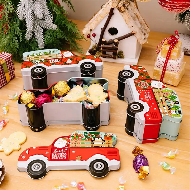 

Christmas Tin Can Holiday Decorations Perfect Gift Convenient And Practical Unique Design Christmas Decoration Childrens Gift