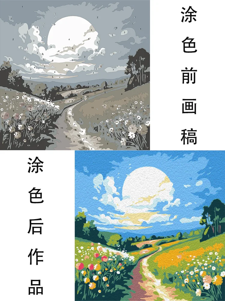 

Цифровая масляная живопись, ручная роспись, декоративная живопись