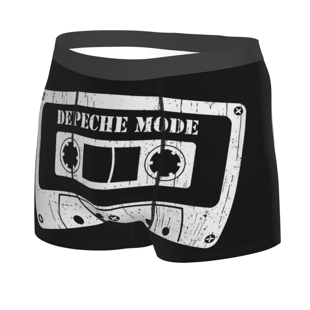 Custom Electronic Rock Depeche Cool Mode Boxers Shorts Men Briefs Underwear Cool Underpants