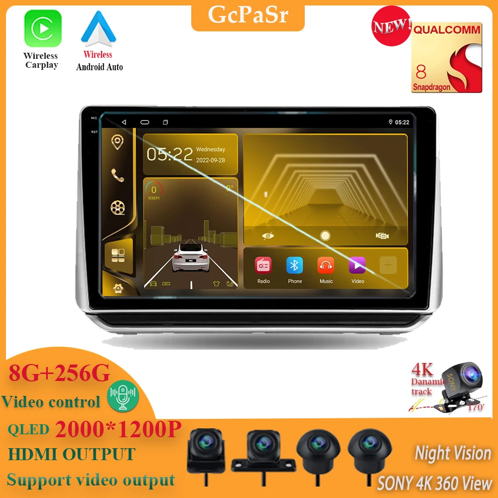 

Qualcomm For Nissan Altima L34 2018 - 2020 Car Radio Multimedia Video Player Navigation GPS Android13 No 2din dvd 5G WIFI