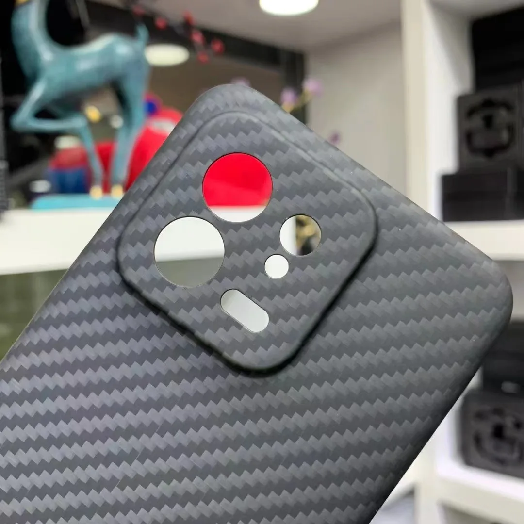 Dropshipping Real Aramid Fiber For XiaoMi 13 Pro 13Pro 5G Carbon Fiber Phone Camera Anti-fall Mi 13Pro CASE Cover