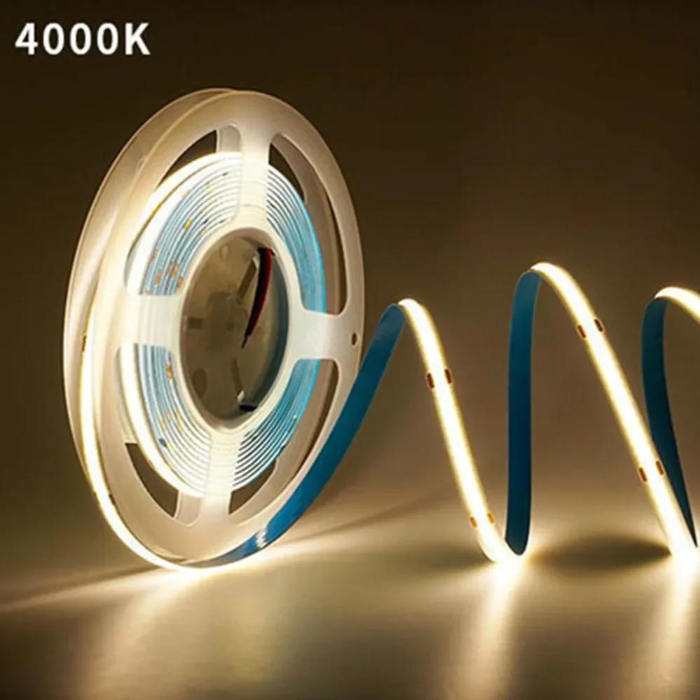 ตัวเลือกสินค้า LED Strip Light ยืดหยุ่น COB สว่างคมชัด 240 LED
