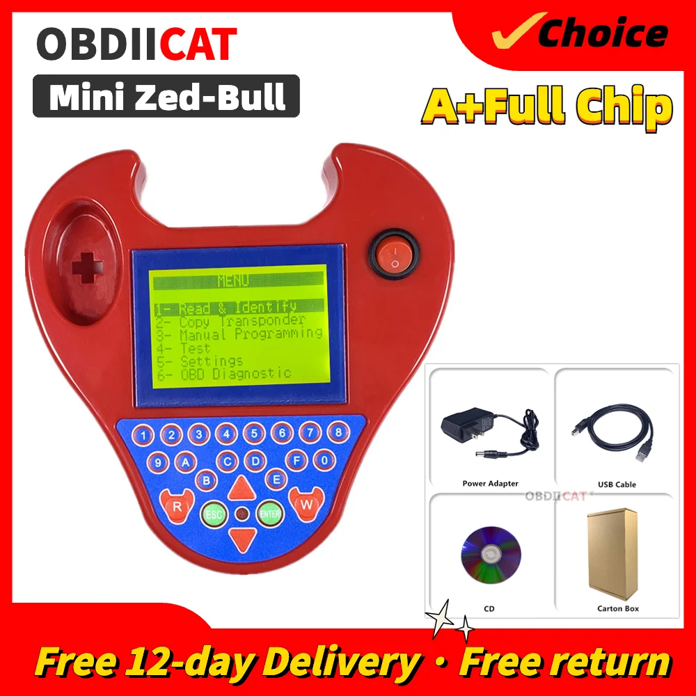 MiniZedBullKeyProgrammerV508ZedbullCarprogrammingToolZed