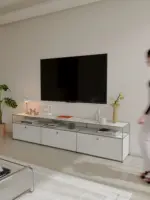 Meuble Valle Armmoires De Salon Meuble TV подвесная фреска Zelvision Meubles Maison Commode Meuble Rangement — изображение 4