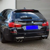 SPOILER CAP For BMW 5 F11 535i Msport 2010-2017 ABS Plastic Car Wing Rear Roof Spoiler for BMW 5 series Touring (F11) M Sport 3