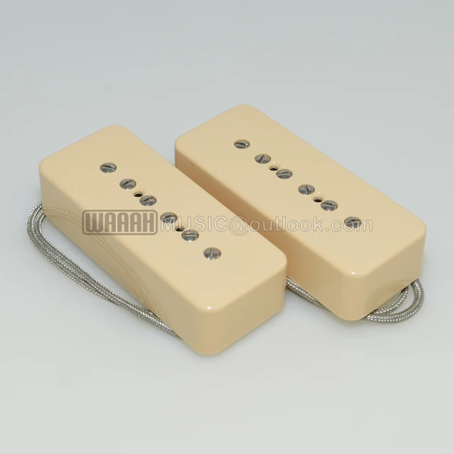 手巻きピックアップ P-90Type-2 アルニコ5バーマグネット（手巻き  