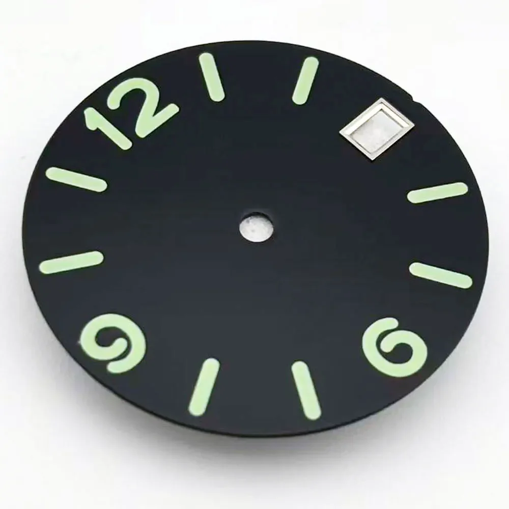 Green Luminous Watch Dial – 28.5mm for Automatic Movement Replacement Parts