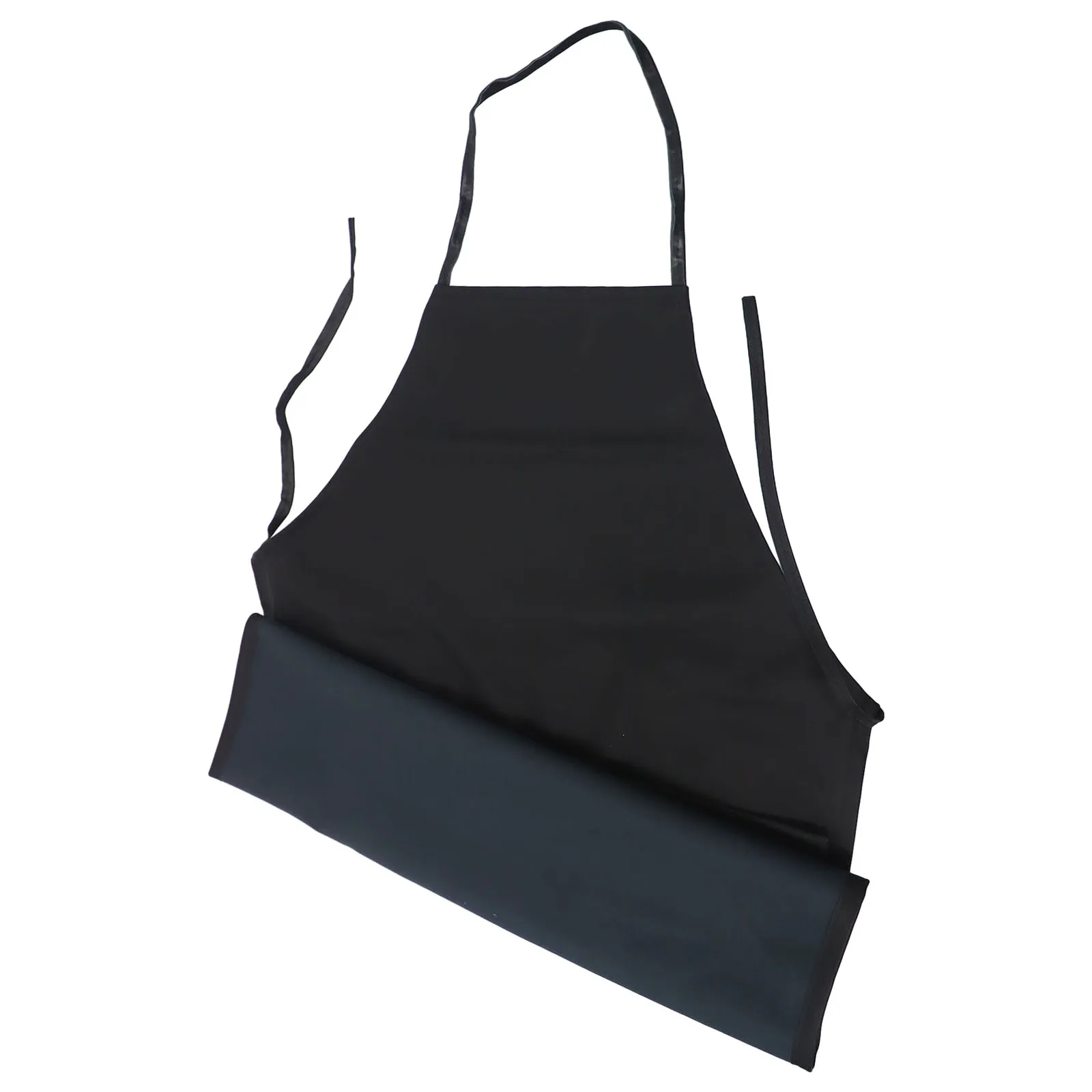 

High Quality Kitchen Apron Kitchen Supplies Comfortable For Cleaner For Work Heavy Duty PVC Leather Hanging Neck