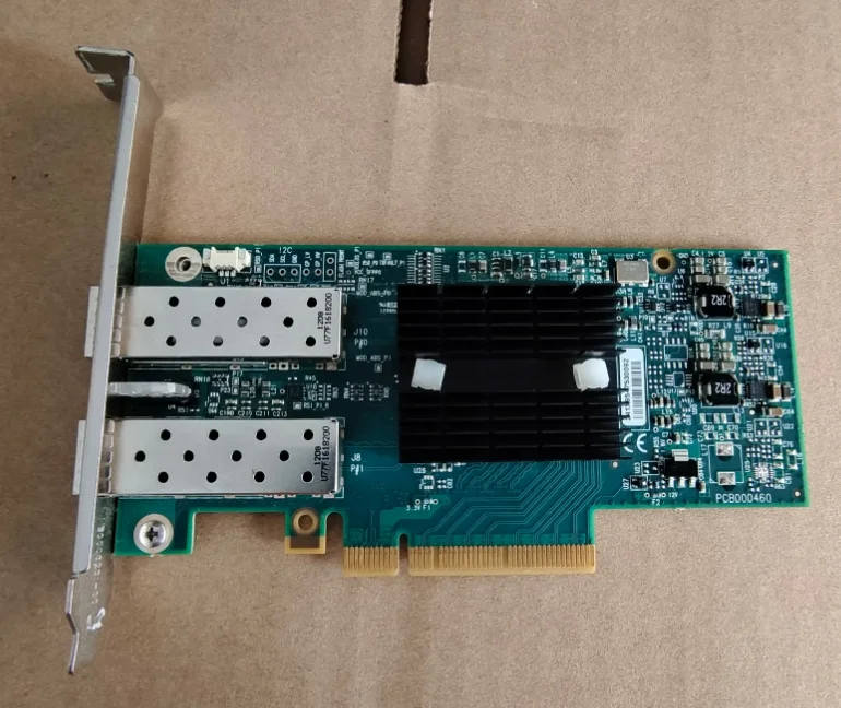 

Двухпортовая 10-гигабитная PCIe сетевая карта MCX312A-XCBT CX312A