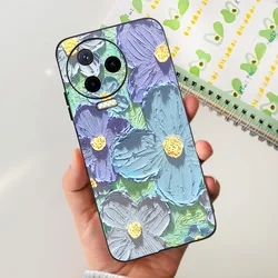 Charming Fashion Painted Soft Silicone Phone Case with Bumper Protection for Infinix Note 12 Pro (600)