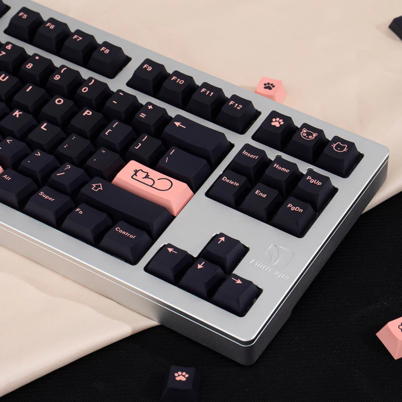 Gmk Pono 130 Chaves Cherry Profile Keycap Dye-sub Inglês Personalizado Personalidade Keycaps para Teclado Mecânico 61 64 68 75 87 Zz2 - Imagem 2
