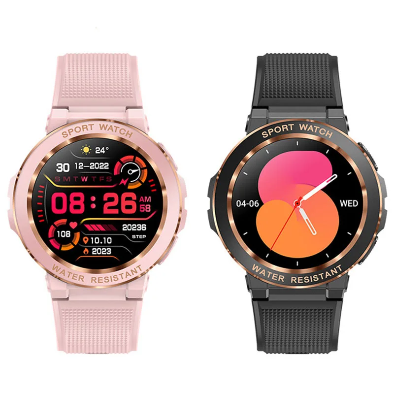  Ʈ ġ MK60 м ߿ ,   IP68 BT ȭ, TFT Ǯ ũ ո , 1.2 ġ