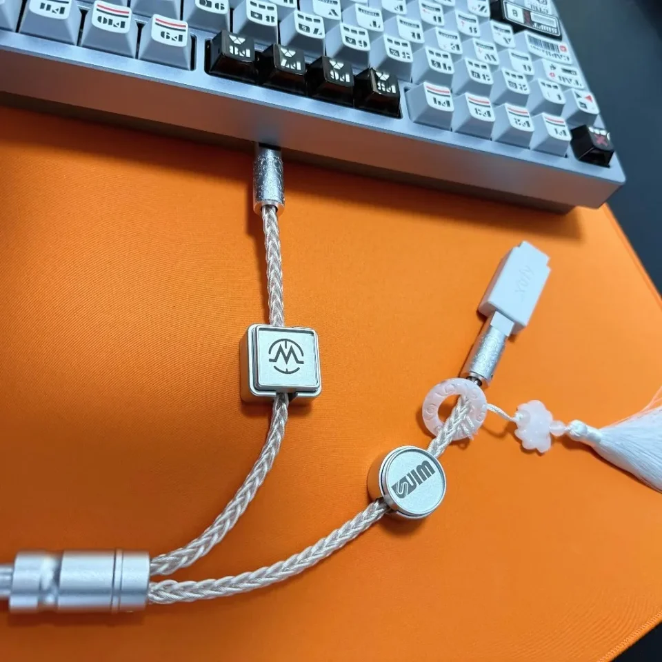 Winshop magnetic axis keyboard air plug cable double head series