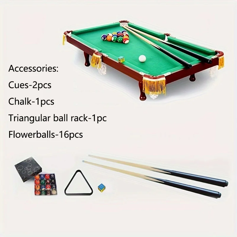 Manufacturer Billiard Tables Mini Pool Table Competitive Interactive Activity Entertainment Leisure Billiards Sports