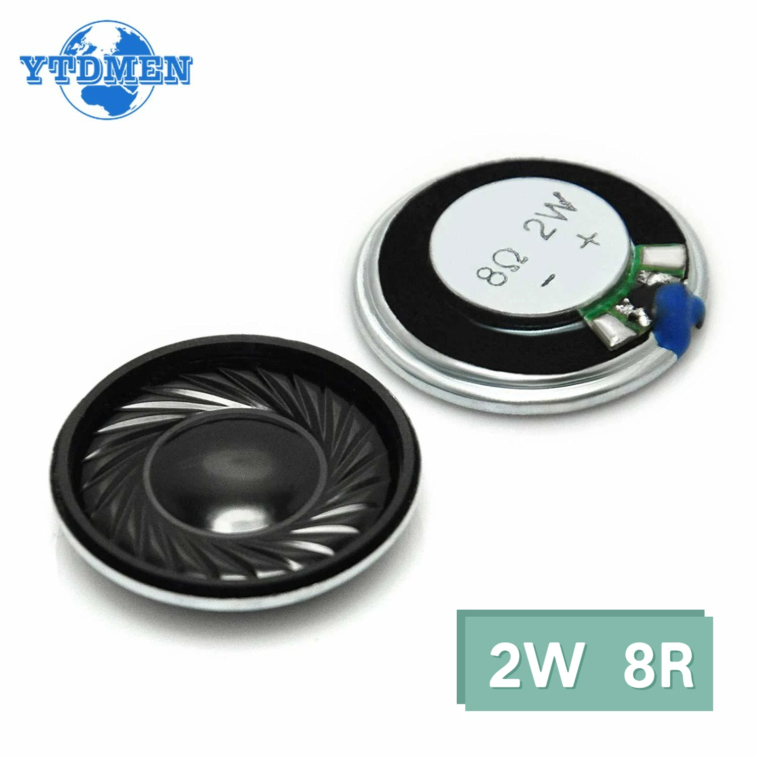 Mini 2W 8R Speaker Ultra-thin Horn Speaker Diameter 40MM 4CM 2 Watt 8 Ohm Loudspeaker 5PCS for Arduino mini plug speaker,mini speaker