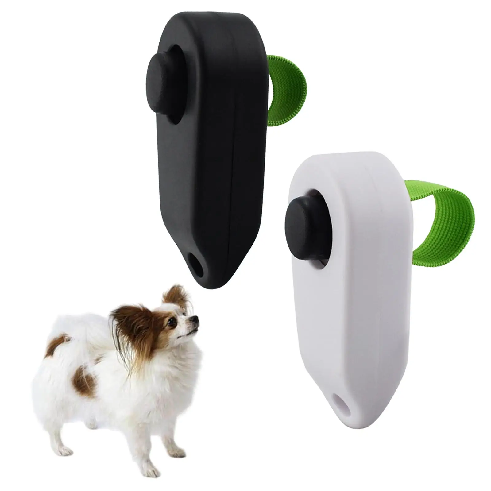Dog Training Portable Dog Click Trainer Aid Tool Pet Training Click Sound Guide Obedience Supplies