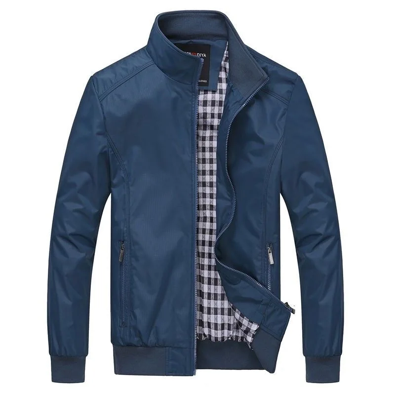

2023 Spring and Autumn New Fashion Trend Large Size Jacket Men's Casual Relaxed Comfortable Waterproof High Quality Coat M-5XL
