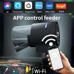 Smart Wireless Automatic Fish Feeder with App and Voice Control (Wifi 200ml)