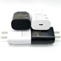 Samsung 25W PD Charger EU / US Plug Super Fast Charge Travel Adapter For Galaxy S24 S23 S22 S21 S20 Ultra Z Flip Fold 6 5 4 3 2 3
