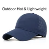Large Size Quick Drying Baseball Caps for Men's Big Head Outdoors Sport Cap Summer Light Mesh Breathable Oversized Trucker Cap 5
