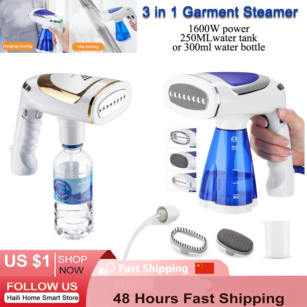 1500W Powerful Handheld Portable Garment Steamer For Home And