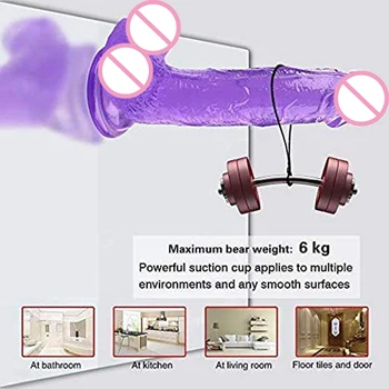 Realistic Dildo with Suction Cup, Flexible Dildo with Curved Shaft Balls for Vaginal G-spot Anal Prostate Women Sex Toys 2