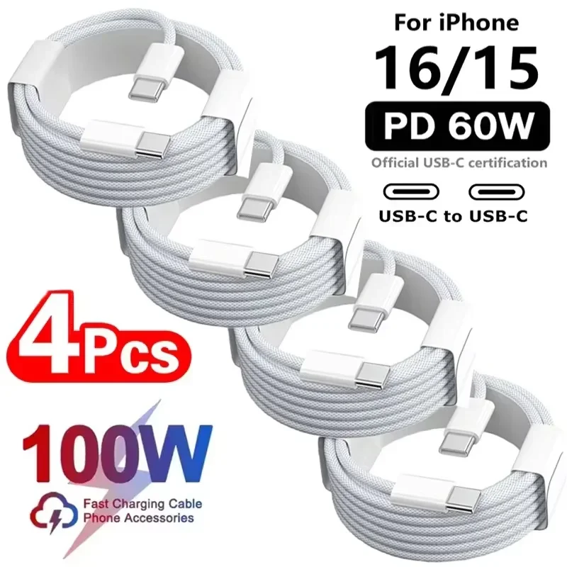 รูปสินค้า สายชาร์จ Type-C เร็วแรง 100W สายถักรองรับมือถือทุกแบรนด์