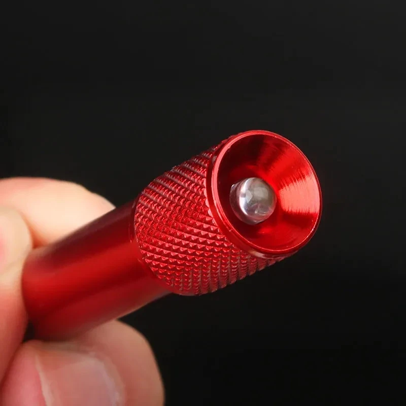 Compact Mini LED Flashlight Keychain Pendant with Battery - Portable and Lightweight Key Ring Accessory