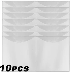 Transparent Adhesive Car Windshield Card Holder Set (B - 10PCS)