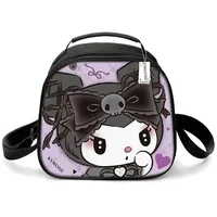 Cartoon cute portable lunch bag for primary and secondary school students Kuromi Kuromi children's ice bag insulation bag 1