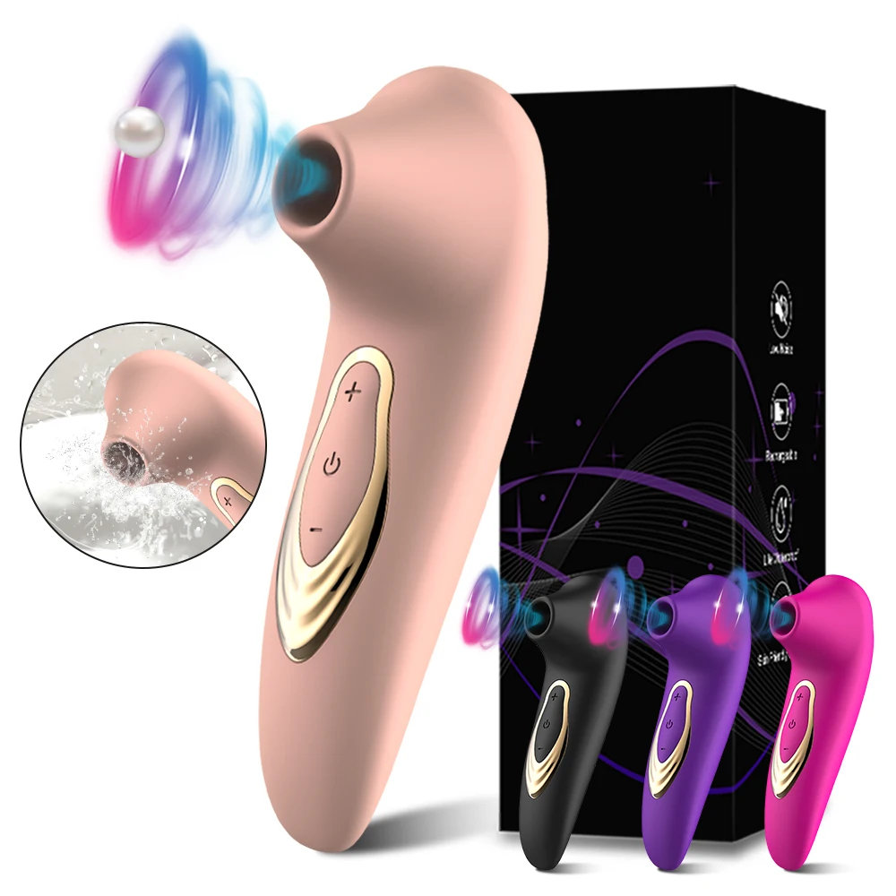 Clit Sucker Vagina Sucking Vibrator for Women Clitoris Vacuum Stimulator Nipple Vibrator Female Sex Toy for Adults 18