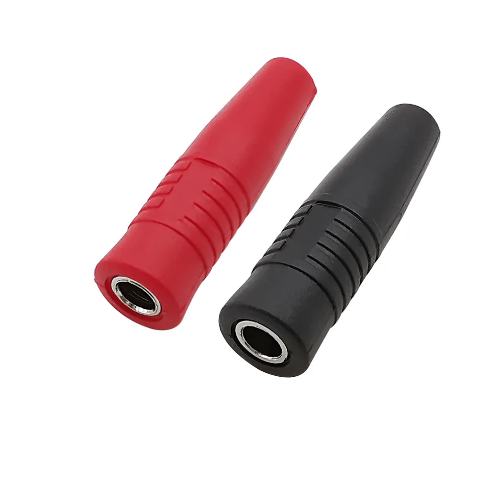 Lot de 2/5/10 Pcs Pinces de Modélisme Noir/Rouge - Outils Précision