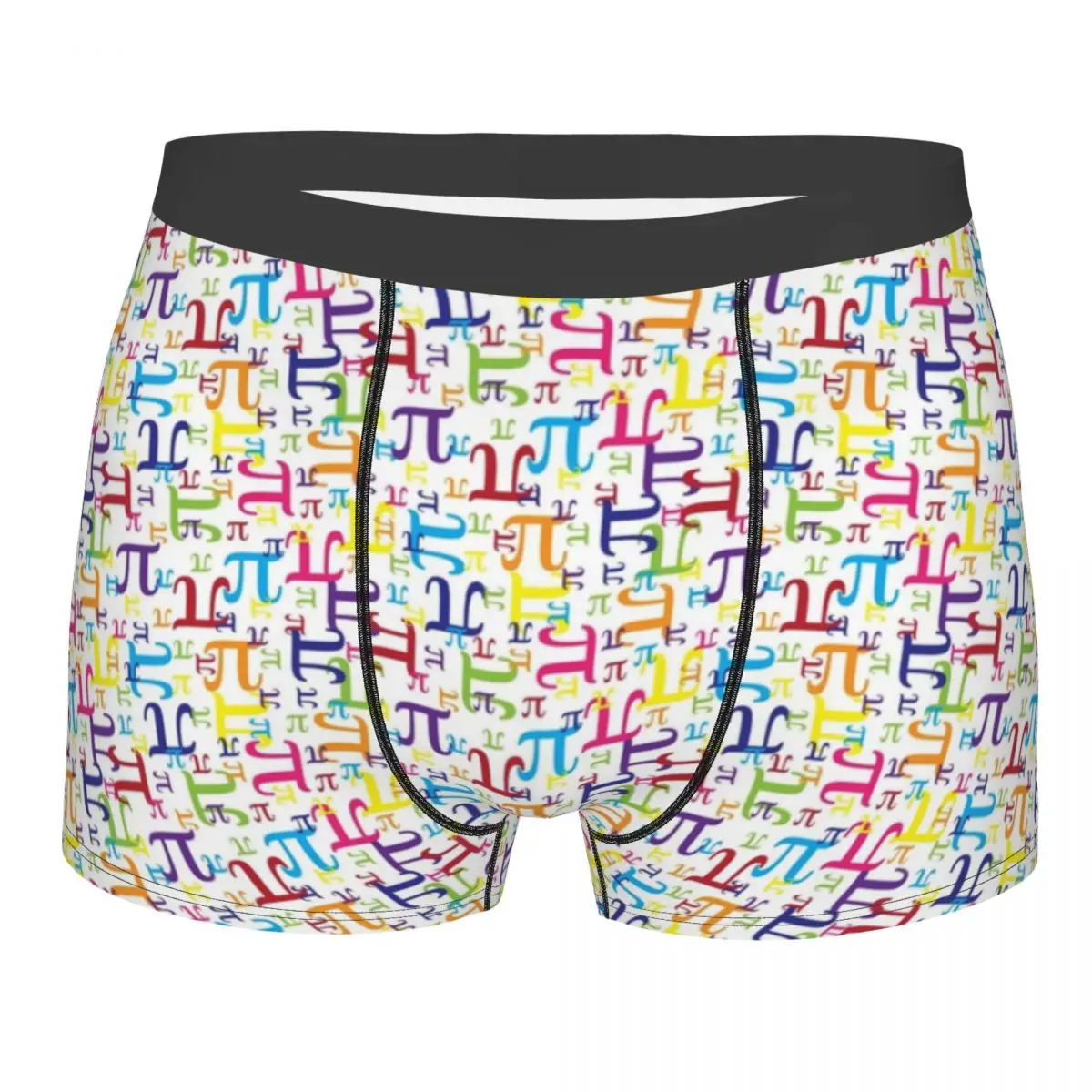 

Science Math Pieces Of Pi Men Underwear Boxer Shorts Panties Novelty Soft Underpants for Male Plus Size