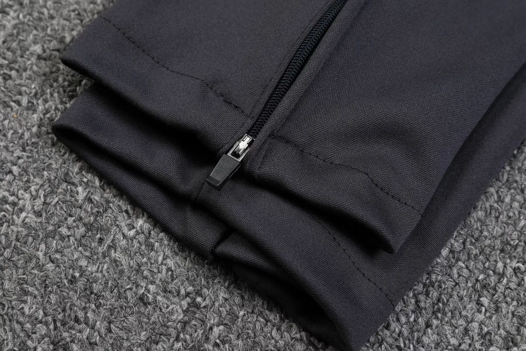 Kids sports suit children's clothing boy girl Parisians Fans Sportswear Half Zipper Jacket Training wear games Football Tracksuit Kids Kit