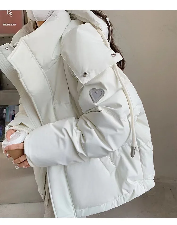 White Polyester Jacket