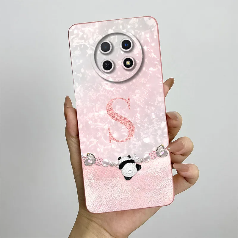 Fashion Crown Panda Design Liquid Silicone Shockproof Phone Case - Anti-Scratch & Soft Cover