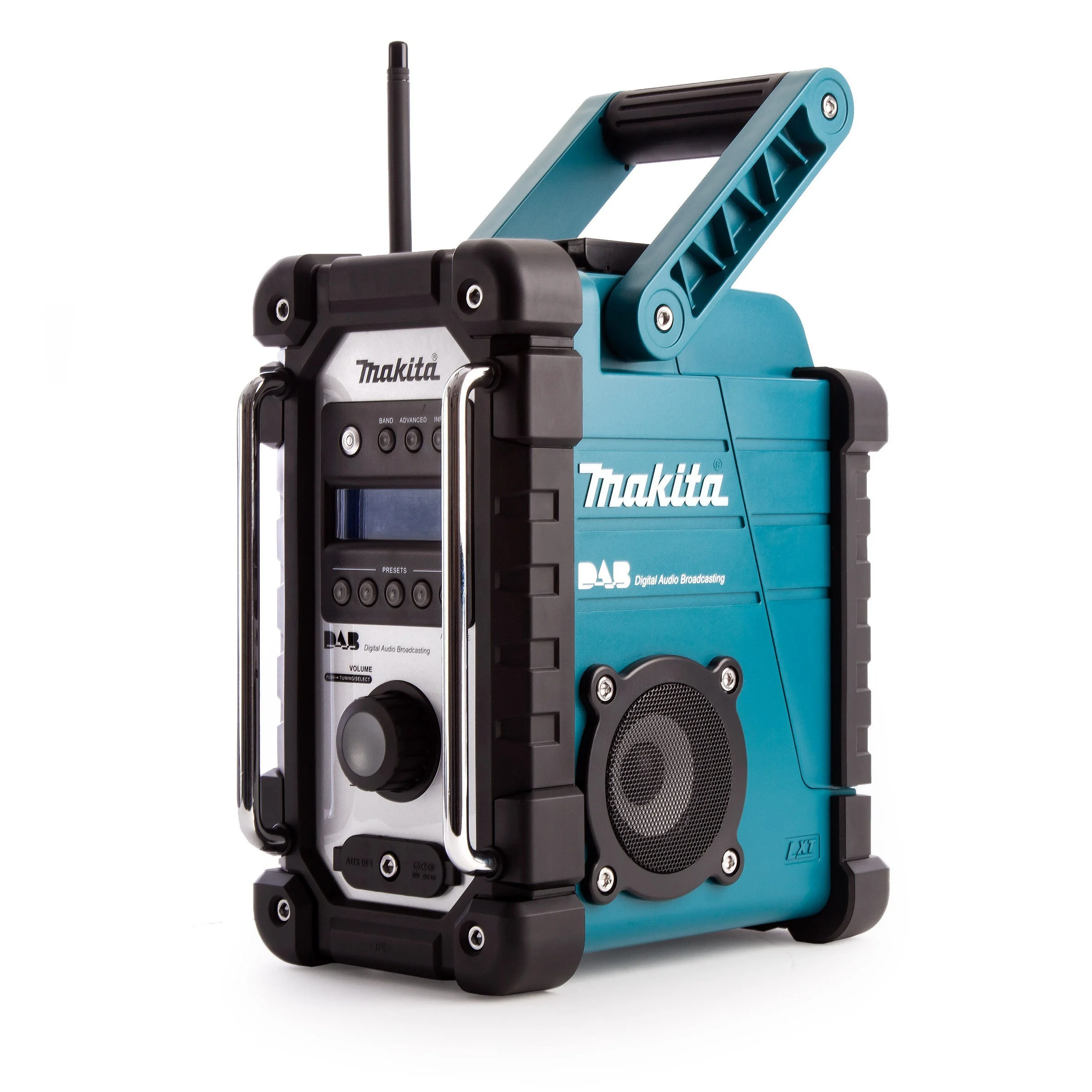 Makita DMR104 Job Site Radio Stereo with DAB & FM Antique Metal Tin Sign Wall Art Poster Bar Pub Club Man Cave Home