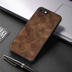 Elegant Luxury PU Leather Skin Cover for iPhone - Premium Case Collection (Brown)