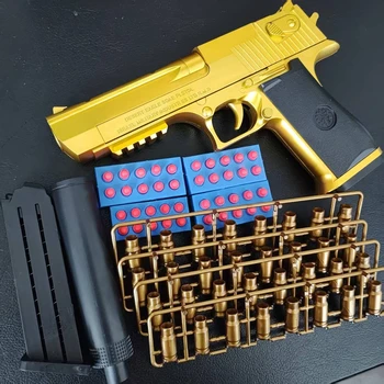 Shell Ejecting Desert Eagle Toy Gun Educational Toy Soft Bullet Blaster for Boys Adults Airsoft Pistol Children Birthday Gift 1