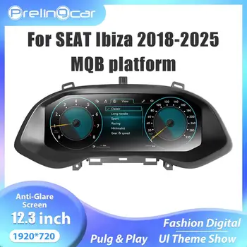 Panel de Instrumentos Digital LCD de 12.3'' para VW Seat Ibiza Arona MQB Años 2018-2025, Cabina Virtual MQB 1