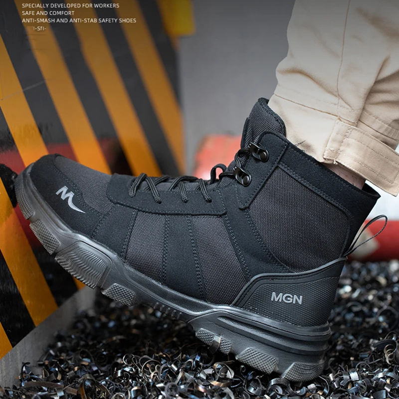 Indestructible Steel Toe Work Boots for Men and Women