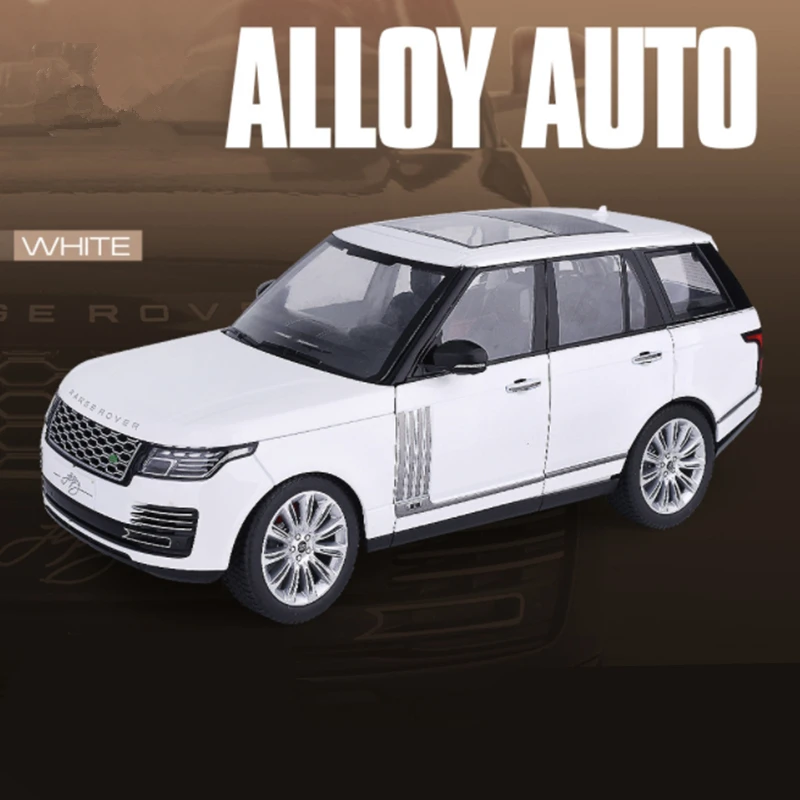 2023 1/18 Land Range Rover SUV Alloy Car Model Diecast Metal Off-road - Picture 49 of 62