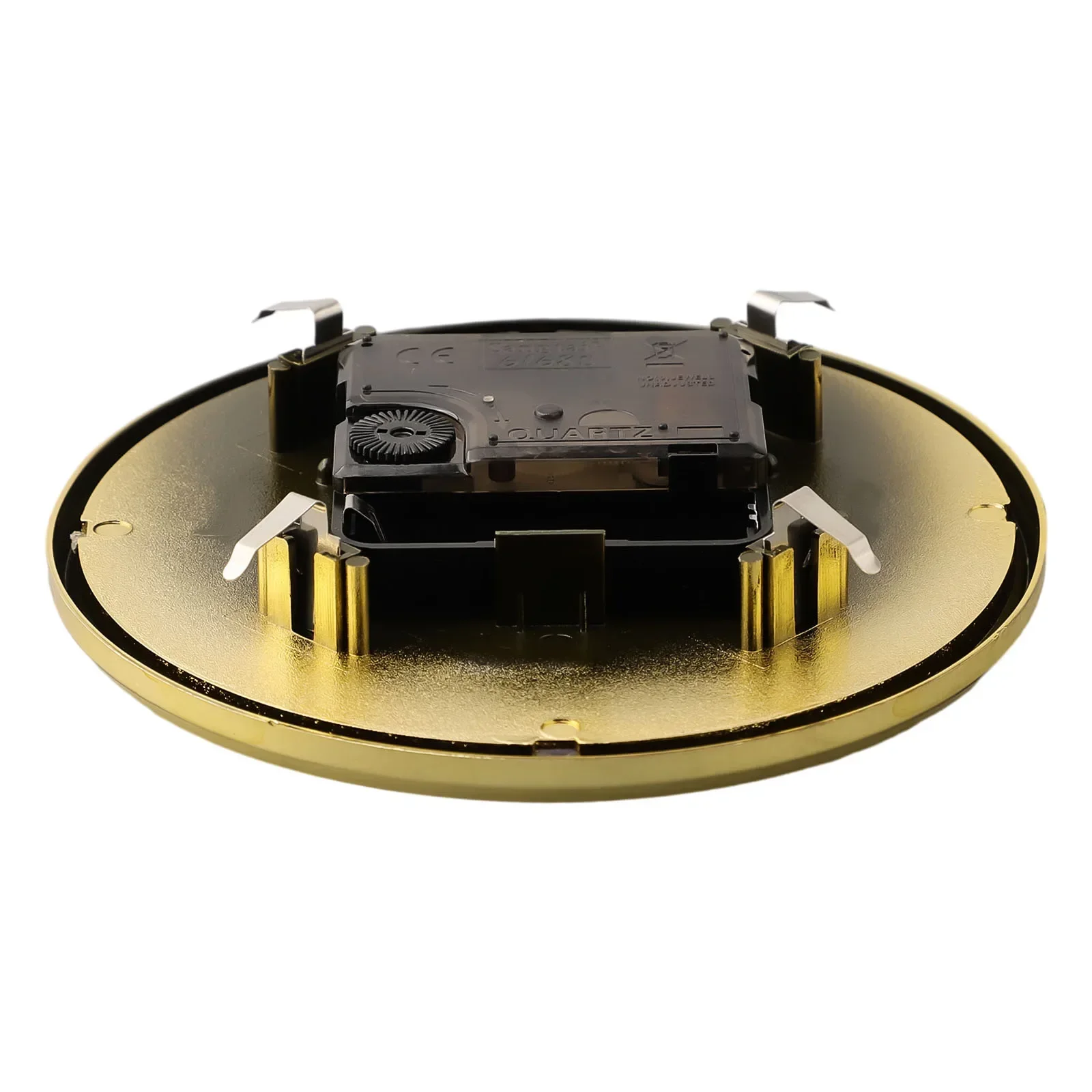 DIY Quartz Clock Insert 1 Pcs 130mm Diameter 90-110mm Install Diameter Accessories Arabic Numerals Gold
